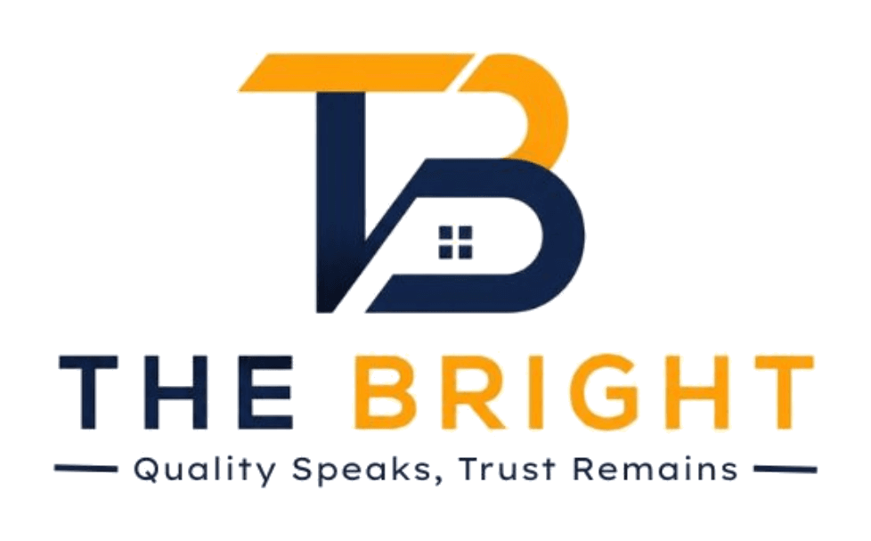 The Bright logo — Quality Speaks, Trust Remains